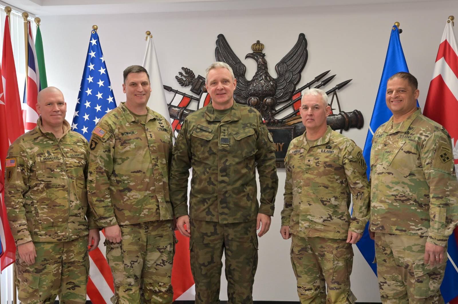 Generał Błazeusz spotkał się dowódcami V Korpusu