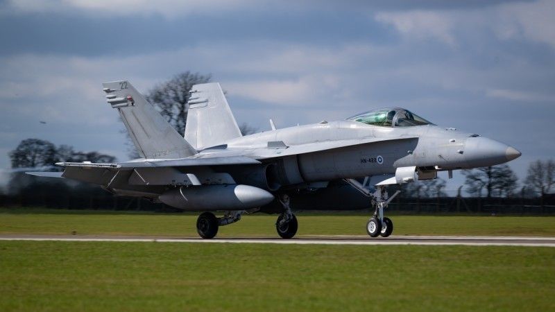 Fiński F/A-18 Hornet