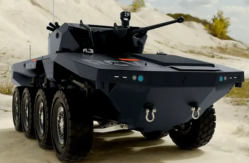 Bezzałogowy wóz bojowy ze Zjednoczonych Emiratów Arabskich