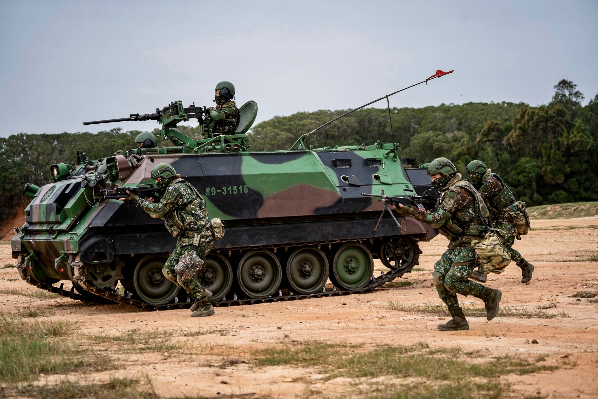 Tajwan szykuje się na blokadę wyspy przez Chiny