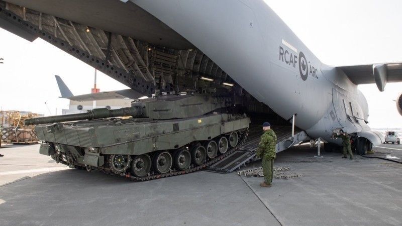 Kanadyjski Leopard 2A4.
