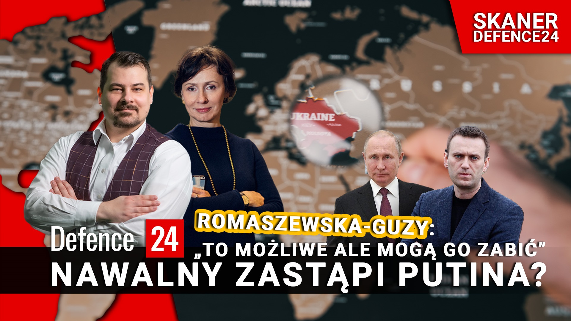 Nawalny zastąpi Putina? Romaszewska-Guzy: To możliwe ale mogą go zabić [SKANER]