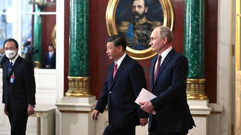 Władymir Putin i Xi Jinping