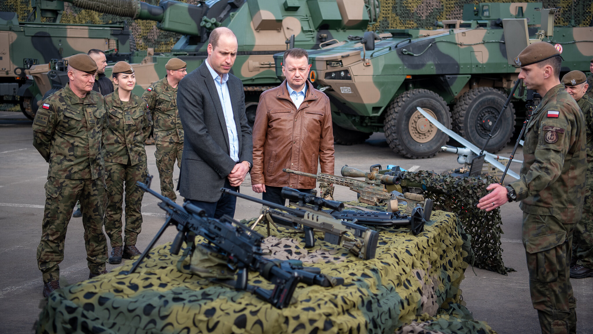 Strzegą wschodniej flanki NATO. Odwiedził ich sukcesor brytyjskiego tronu