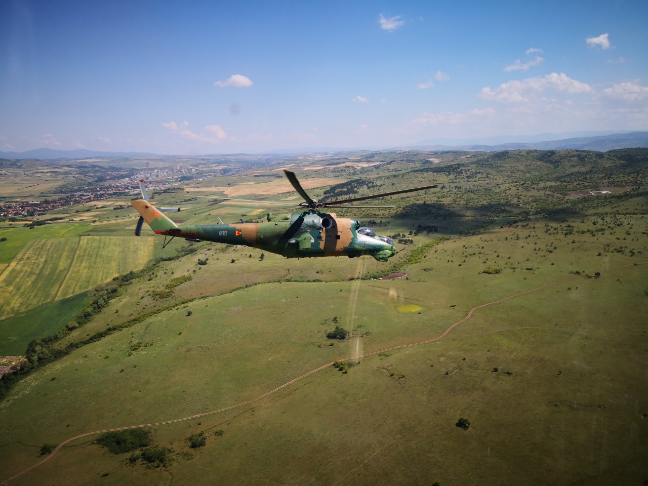 Macedonia przekaże Ukrainie śmigłowce Mi-24