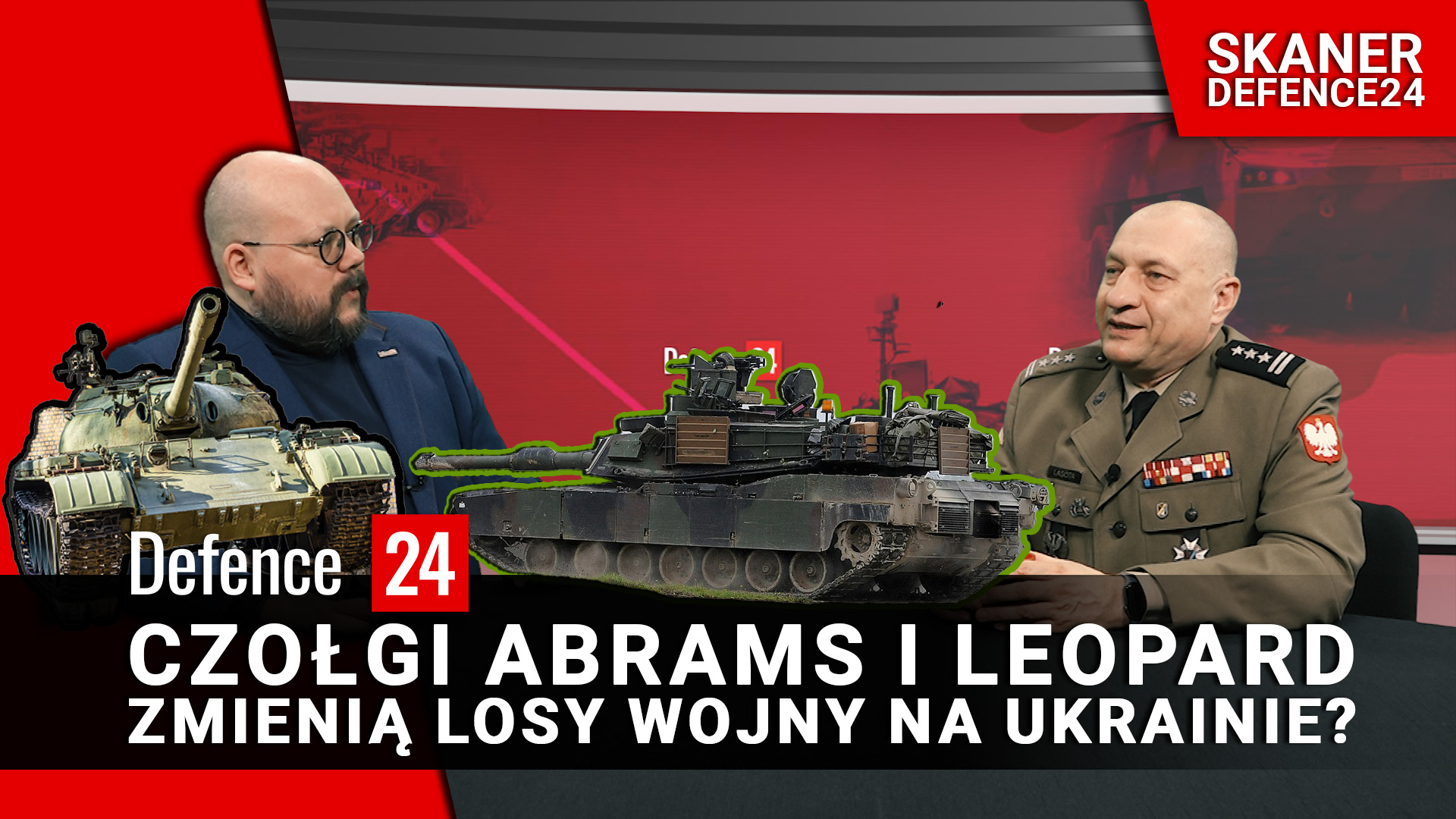 Czołgi Abrams i Leopard zmienią losy wojny na Ukrainie? [SKANER DEFENCE24] (CZEKA NA OKŁADKĘ)