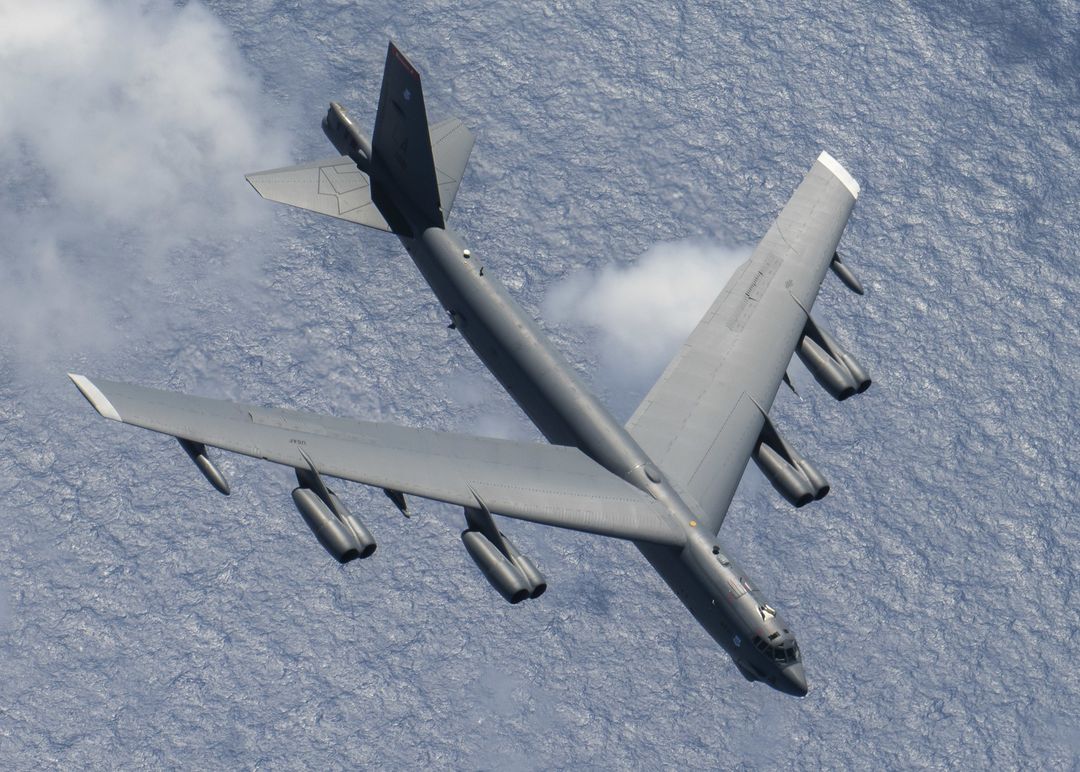 Amerykańskie bombowce B-52 na Guam