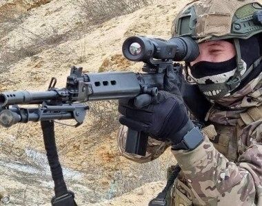 Ukraina karabinki uzbrojenie FN FAL