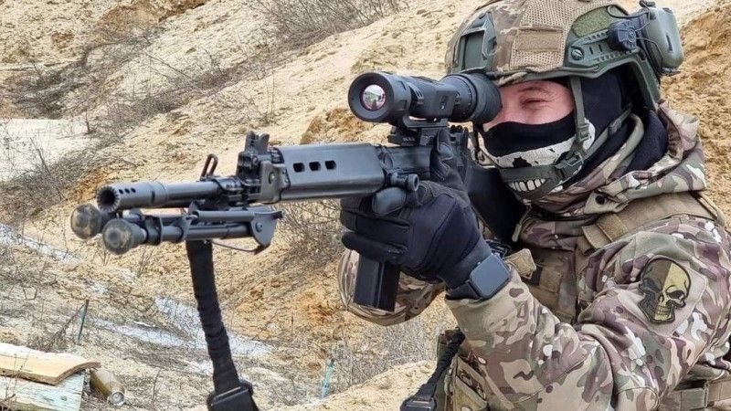 Ukraina karabinki uzbrojenie FN FAL