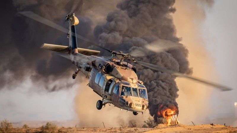 Izraelski śmigłowiec UH-60 Black Hawk