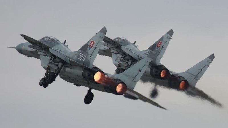 Słowackie samoloty MiG-29