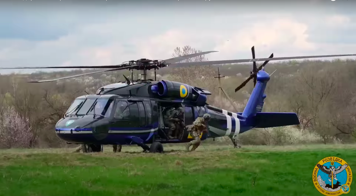 Pierwszy Black Hawk na Ukrainie [WIDEO]