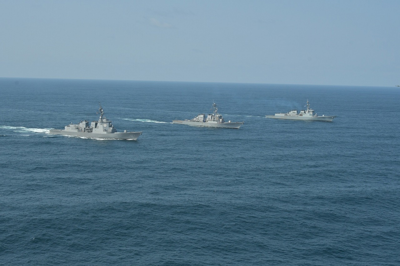 Korea Płd. USA i Japonia wspólnie ćwiczą obronę przeciwlotniczą