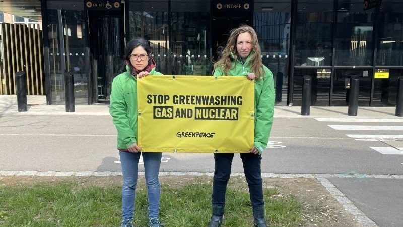 Aktywiści Greenpeace przed TSUE
