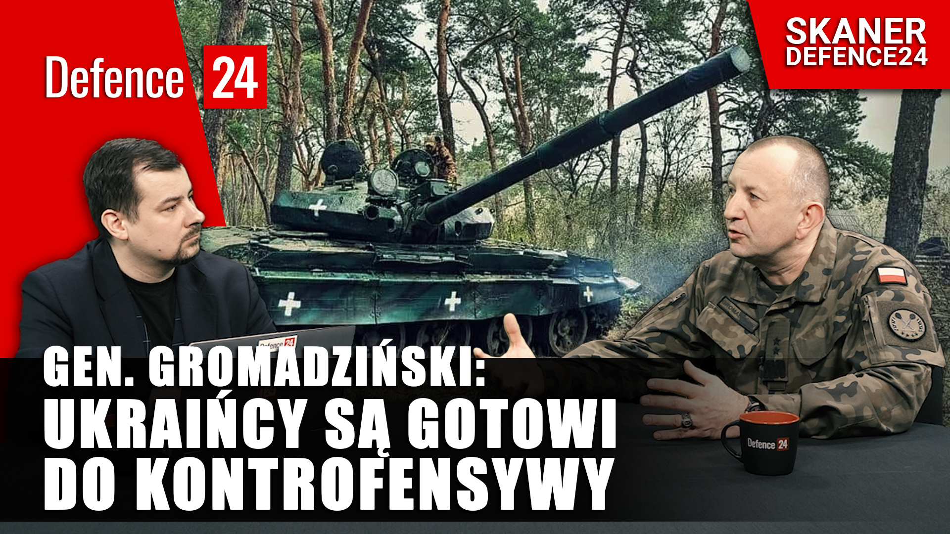 Gen. Gromadziński: Ukraińcy są gotowi do kontrofensywy [SKANER D24]
