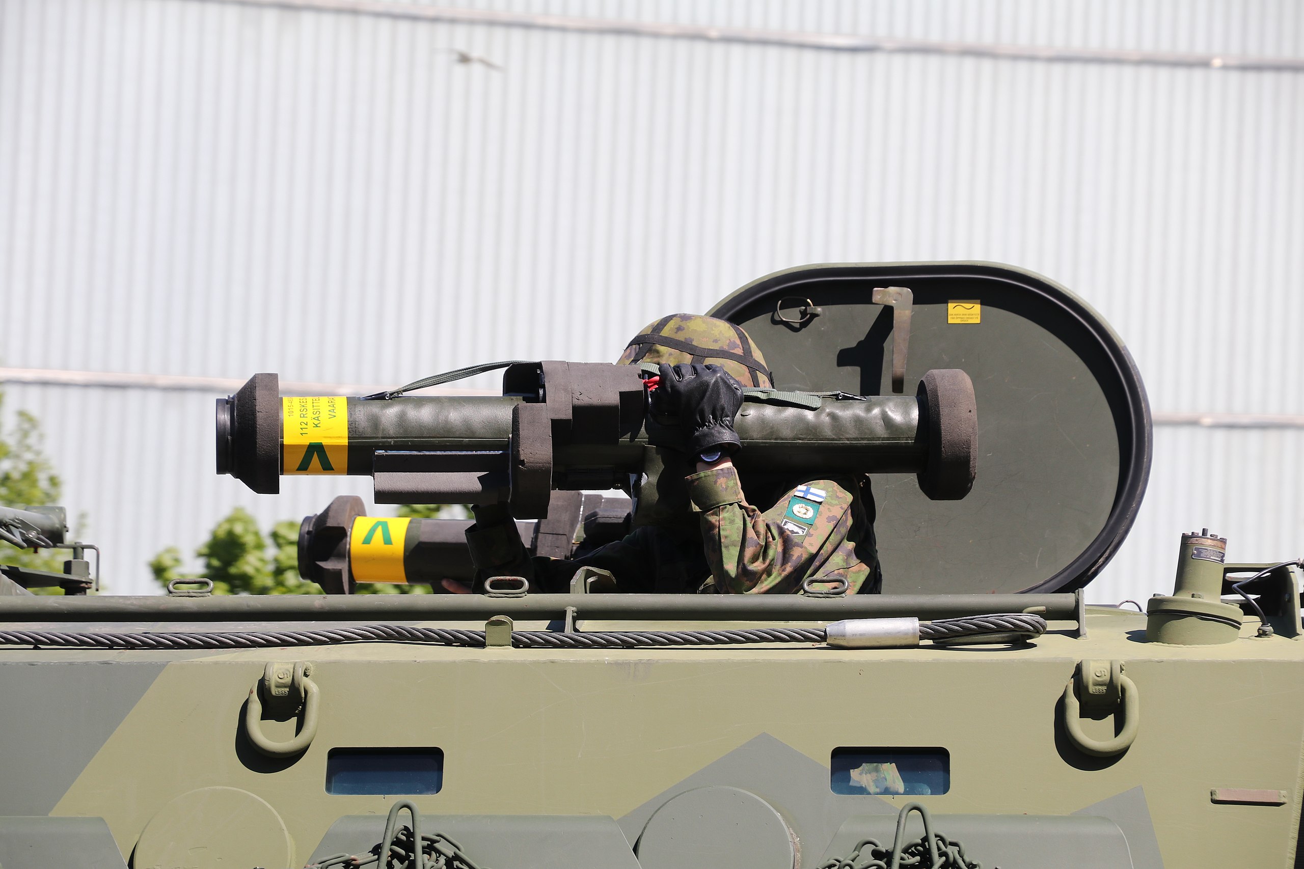 Fińskie granatniki przeciwpancerne na Ukrainie