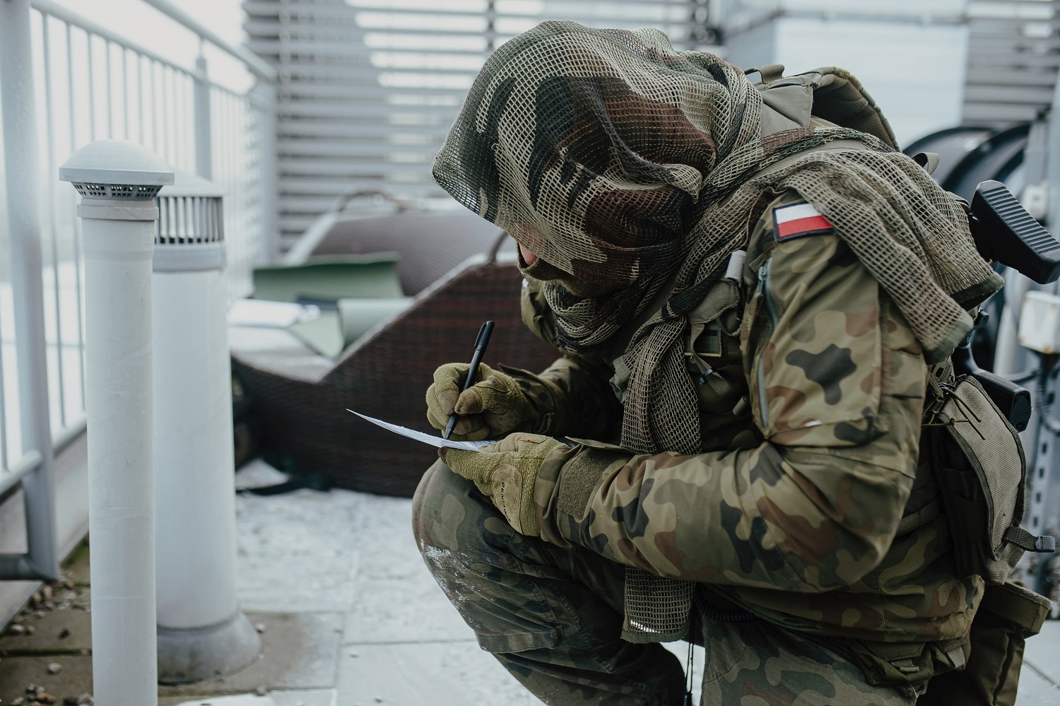 Uczą się jak wezwać wsparcie ogniowe