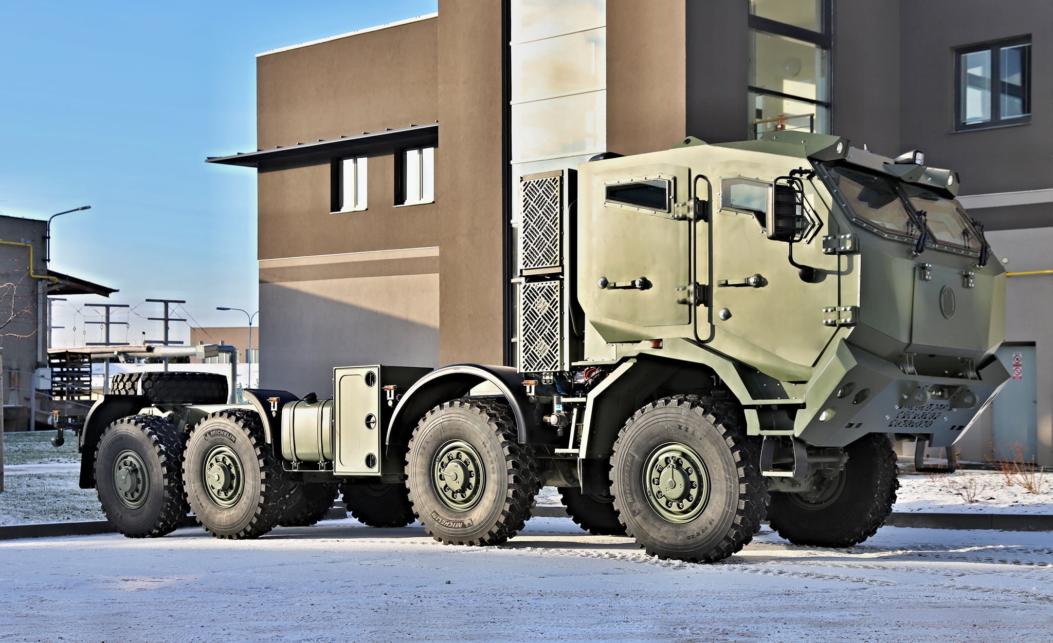 Ukraińska haubica Bohdana na czeskim podwoziu