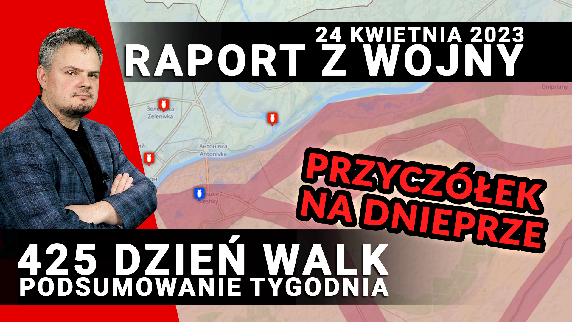Raport z wojny - 425 dzień walk, 24 kwietnia