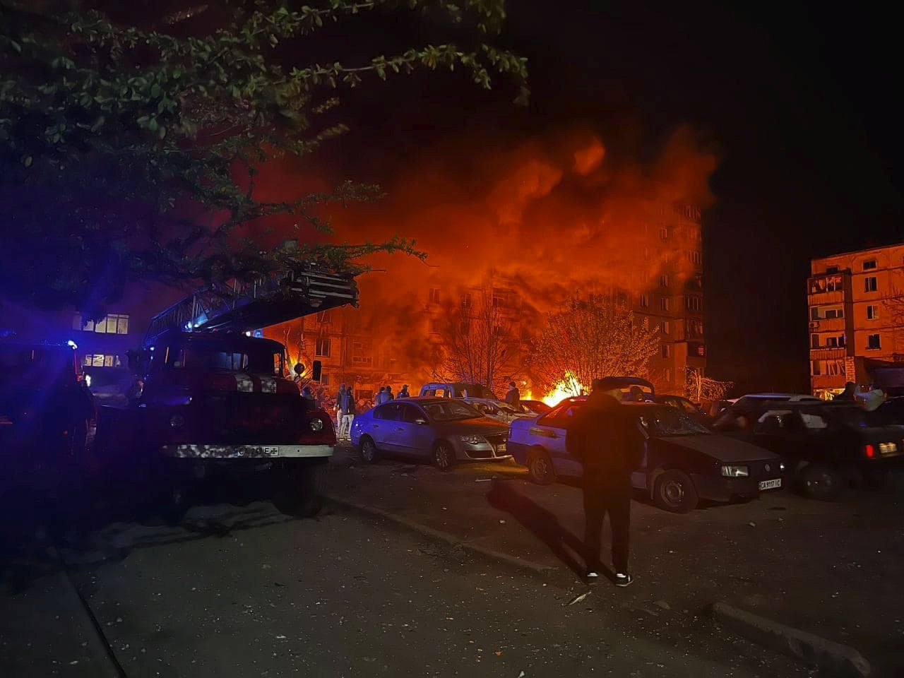 Atak rakietowy na Ukrainę