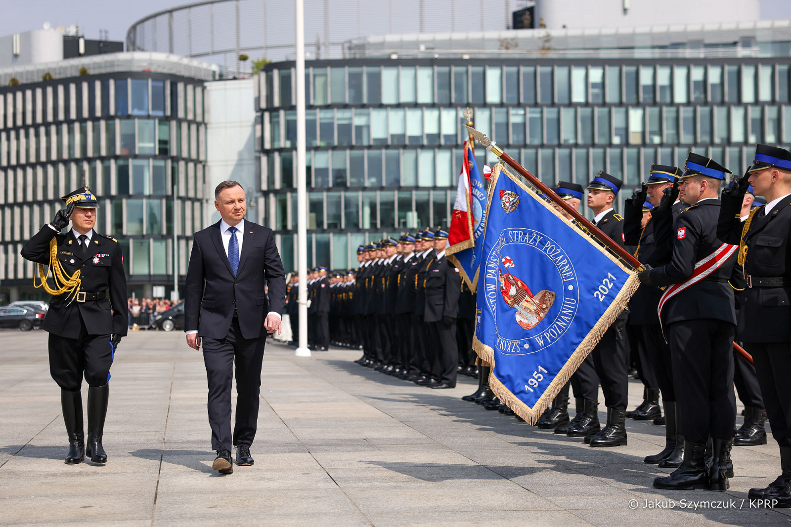 Wszystkie etaty generalskie w PSP obsadzone. Prezydent wręczy nominacje