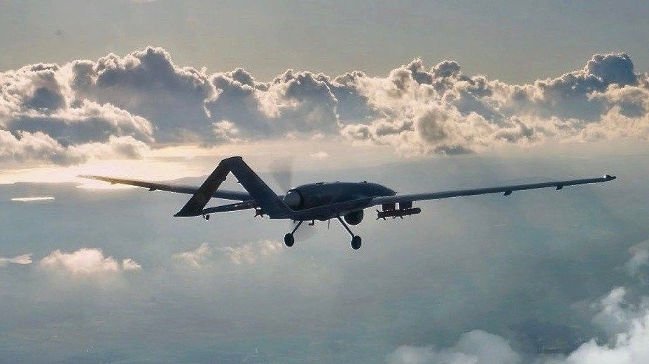 Nad Kijowem zestrzelono Bayraktara, nad którym utracono kontrolę