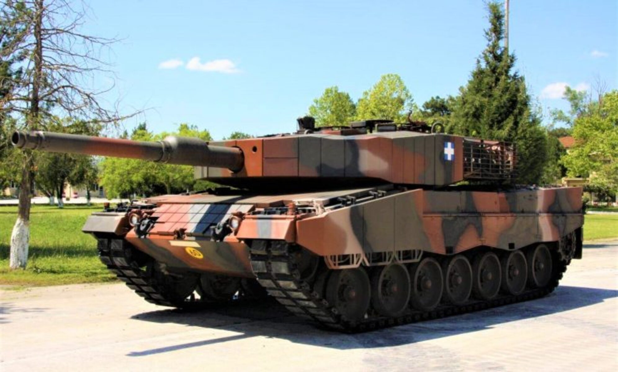 Grecka modernizacja Leoparda 2A4 zaprezentowana