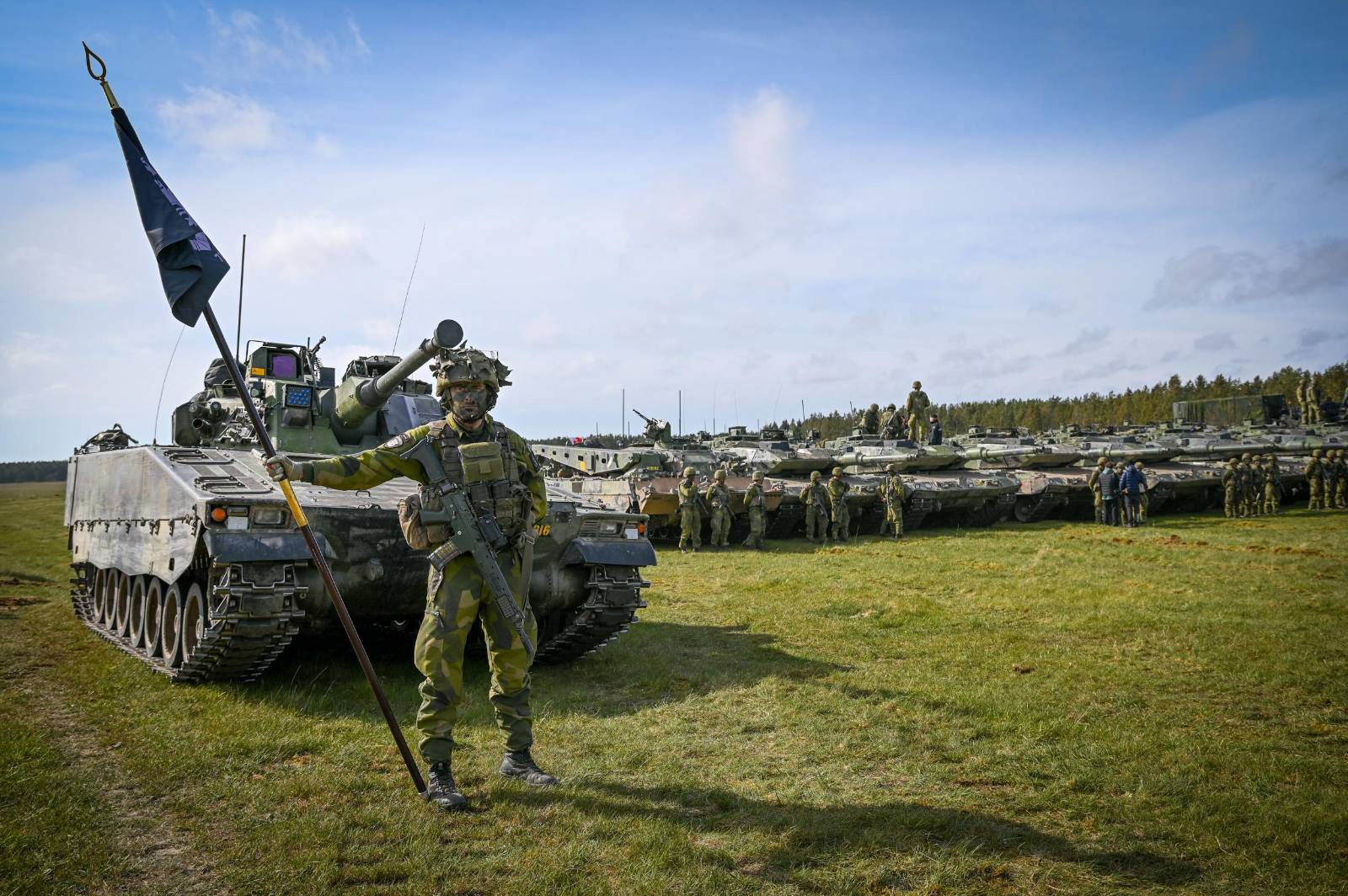 Siły NATO na szwedzkim terytorium przed członkostwem w Sojuszu