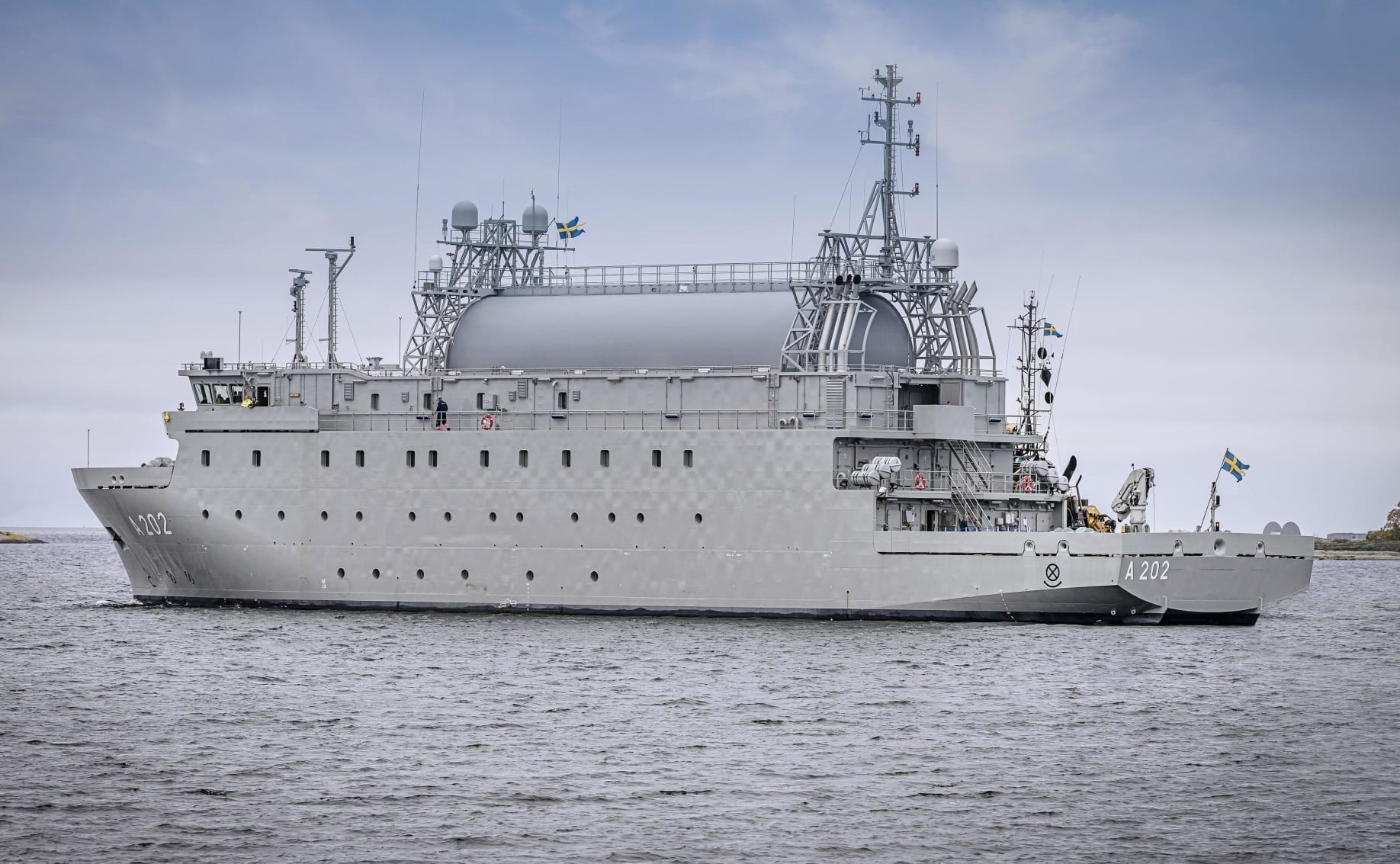 Pływający szpieg ze Szwecji kolejny problemem rosyjskiej Floty Bałtyckiej