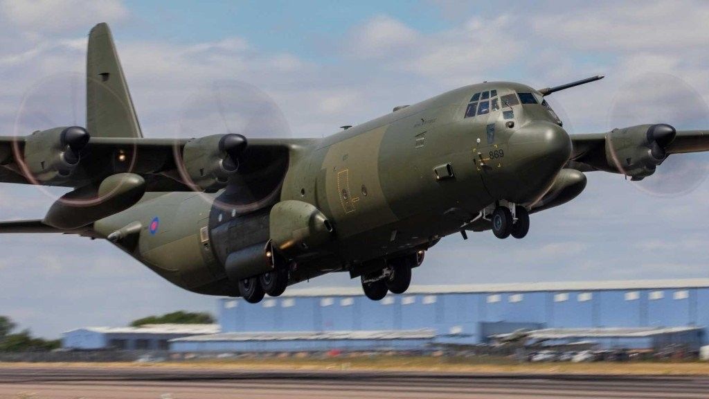 Samolot transportowy C-130 Hercules Wielkiej Brytanii