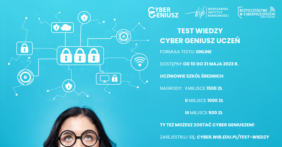 Poszukiwany Cyber Geniusz-Uczeń. Konkurs z nagrodami