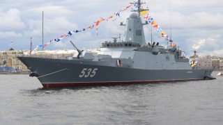 Korweta Mierkurij jeszcze przed wcieleniem do służby na Newie.