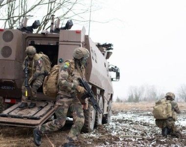 NATO eFP Battlegroup Estonia, francuscy żołnierze służący w grupie bojowej NATO