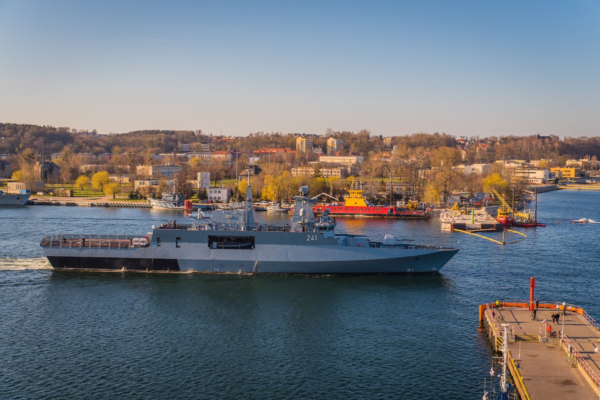 Pierwsze okręty państw NATO przybyły do Tallina na ćwiczenia