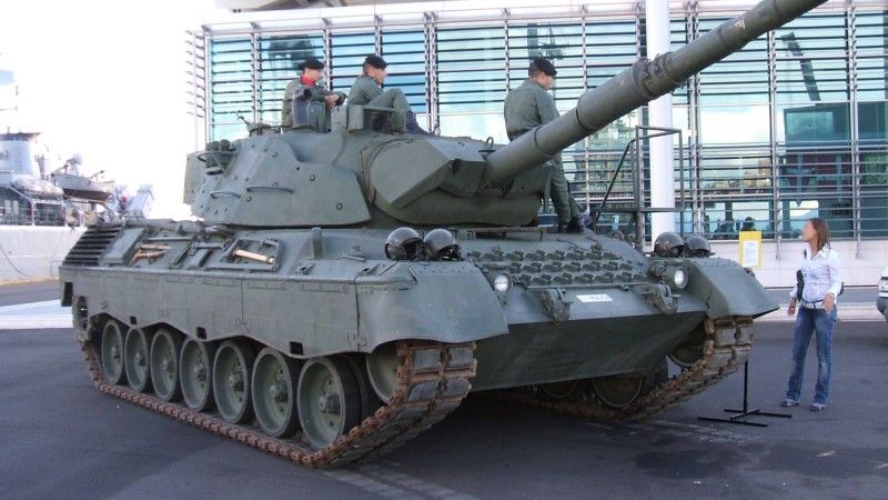 Włoski Leopard 1A5.