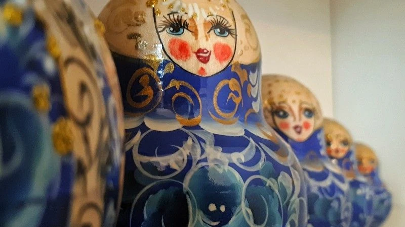 Matrioszki są symbolem rosyjskiej propagandy