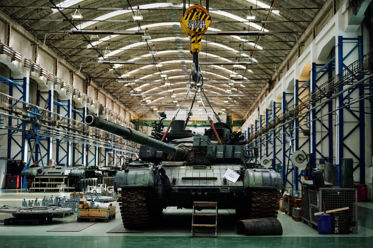 Czesi rozpoczęli remonty ukraińskich T-64