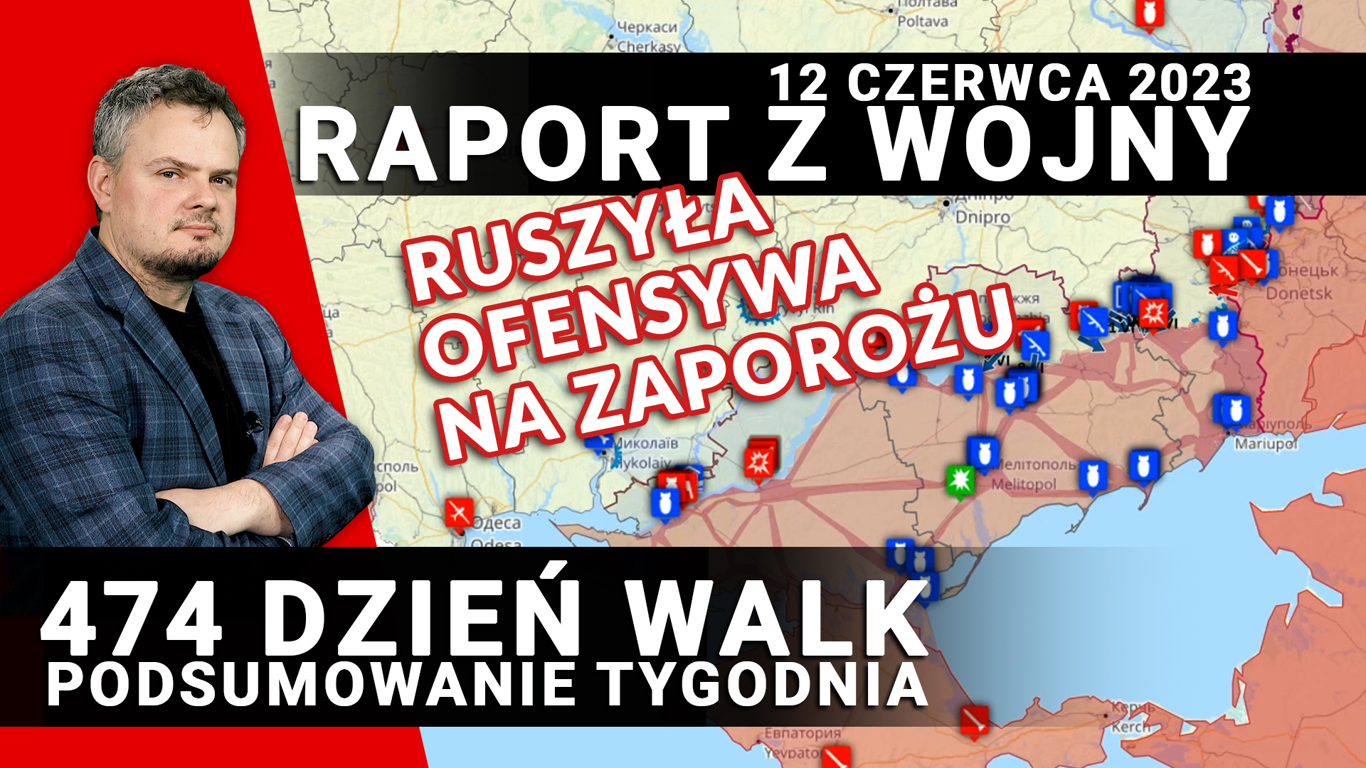 Raport z Wojny: Ruszyła ofensywa na Zaporożu