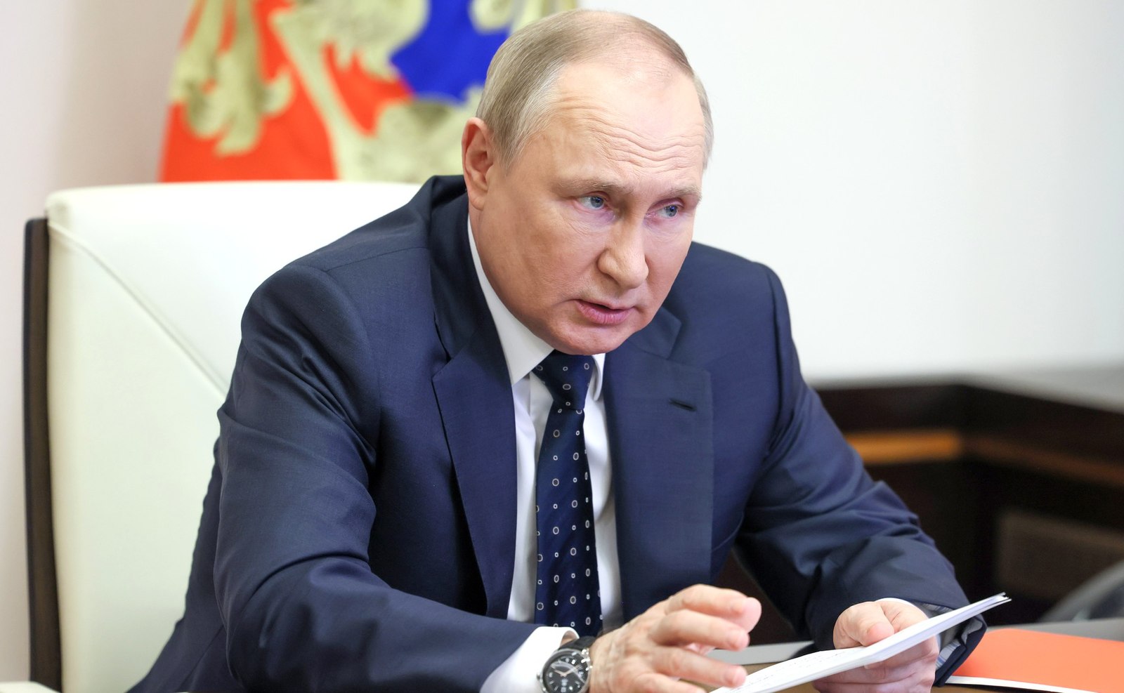 „Nóż w plecy”, „zdrajcy”. Putin w specjalnym przemówieniu o puczu Grupy Wagnera