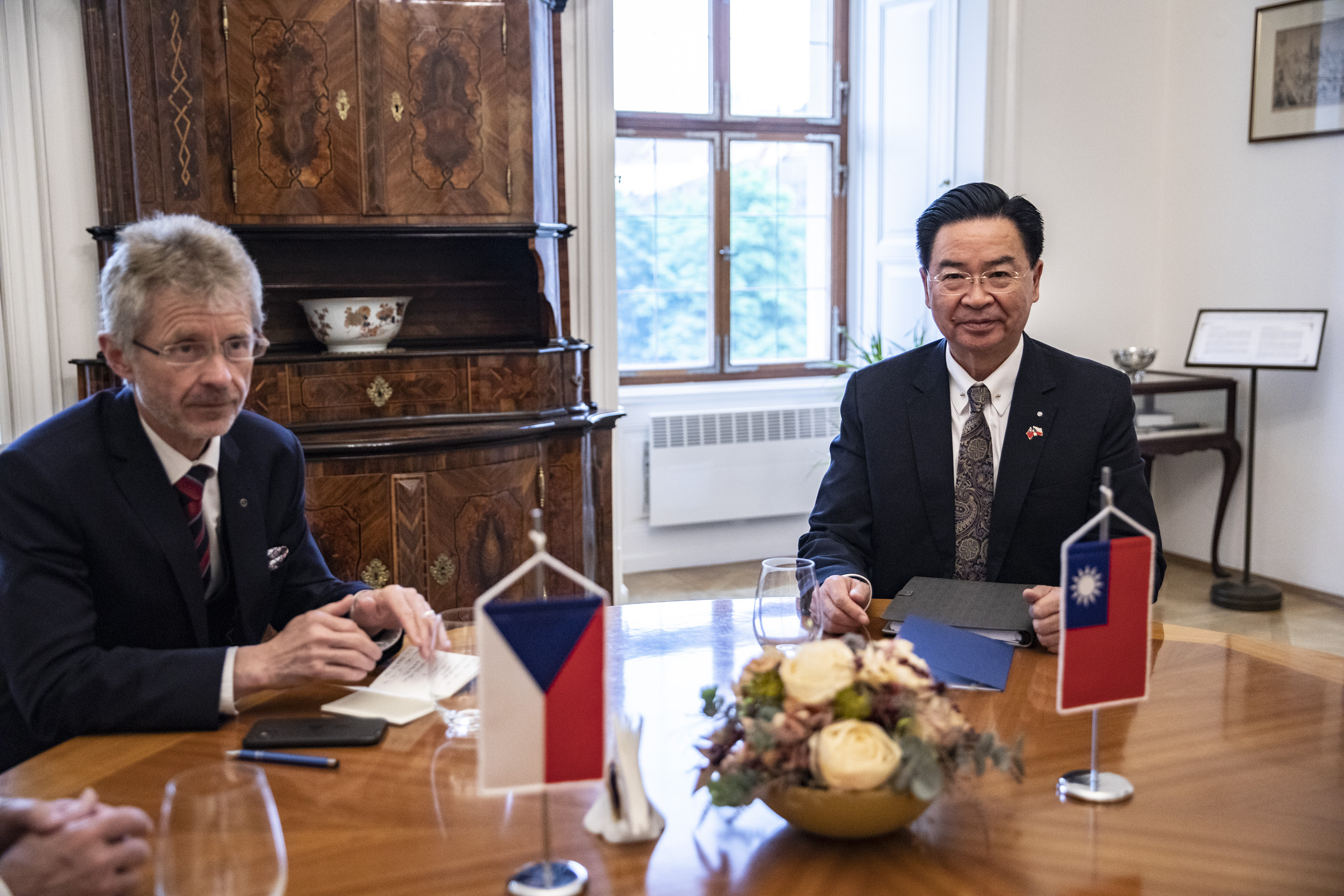 Minister spraw zagranicznych Tajwanu z wizytą w Czechach