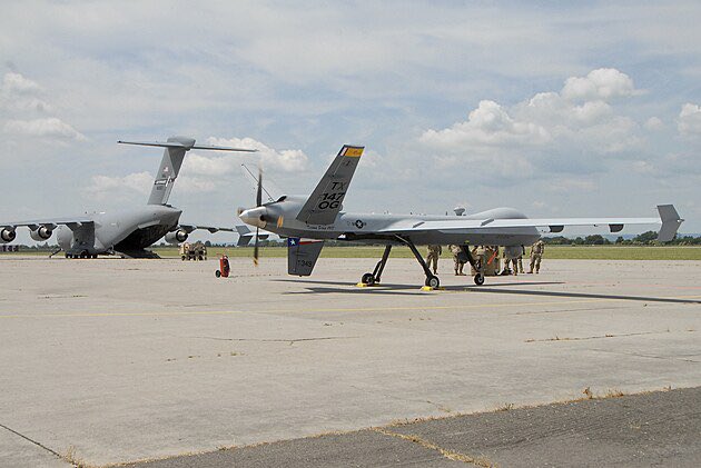 Amerykański dron MQ-9 Reaper wylądował w Czechach