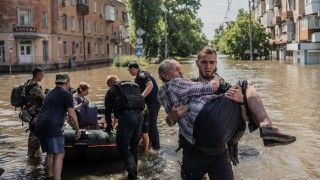 nowa kachowka tama rosja atak powódź