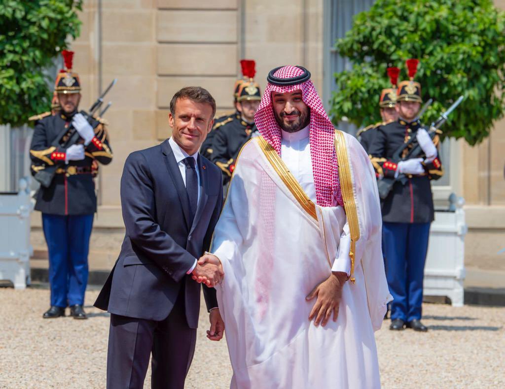 Saudyjski sukcesor tronu z wizytą we Francji