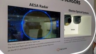 Stoisko Hanwha Systems podczas Paris Air Show 2023