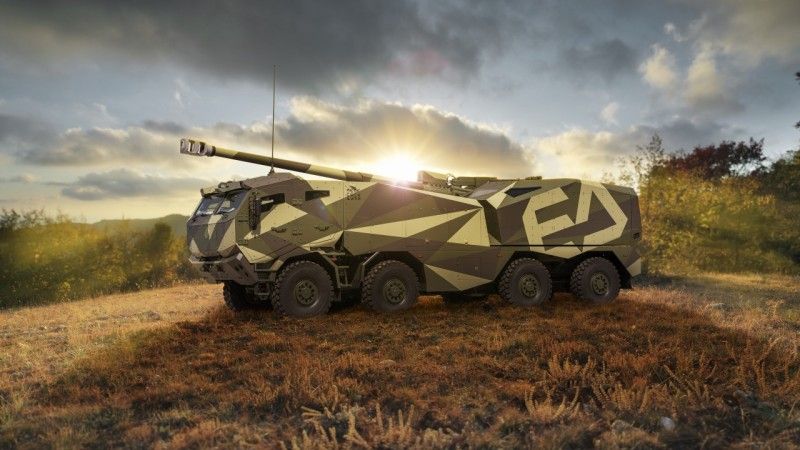 Demonstrator technologii armatohaubicy samobieżnej Morana.