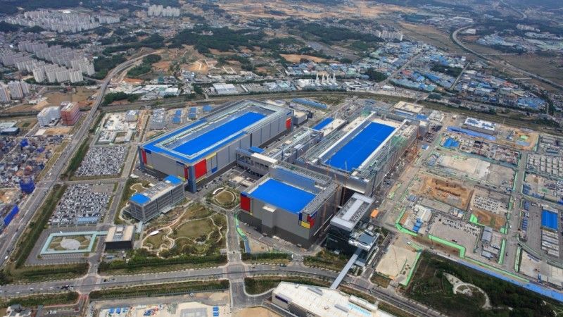 linia produkcyjna Samsung Pyeongtaek Korea