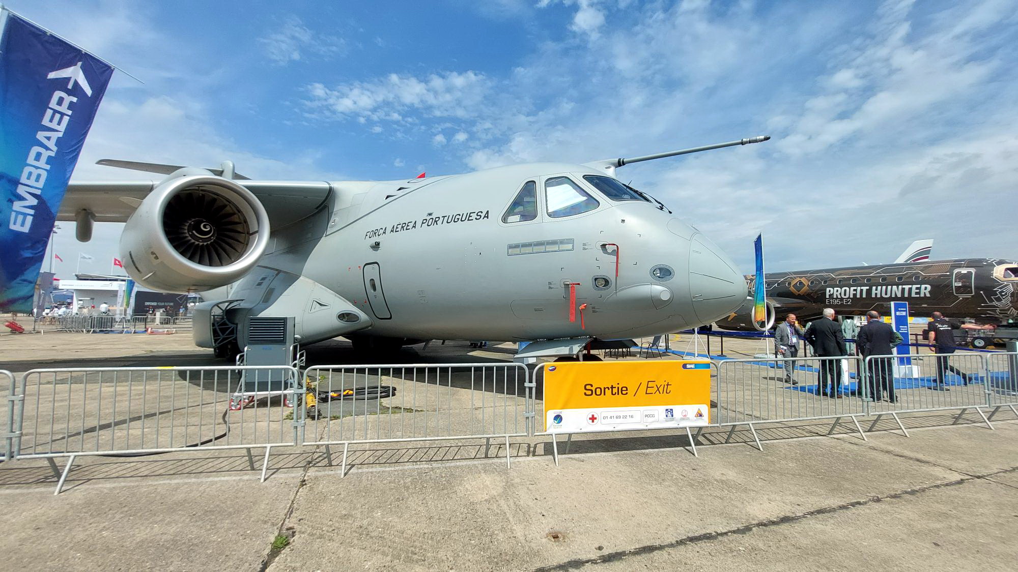 PAS23: Embraer pokazuje portugalskiego C-390