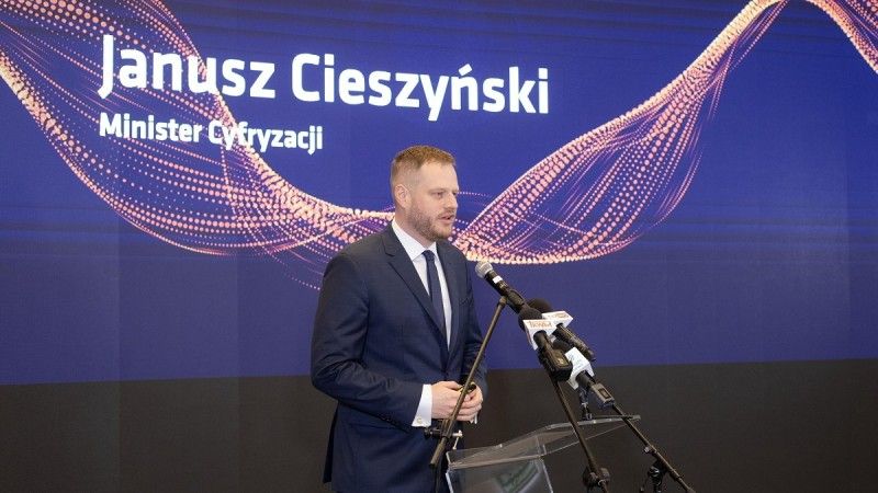 Janusz Cieszyński, minister cyfryzacji