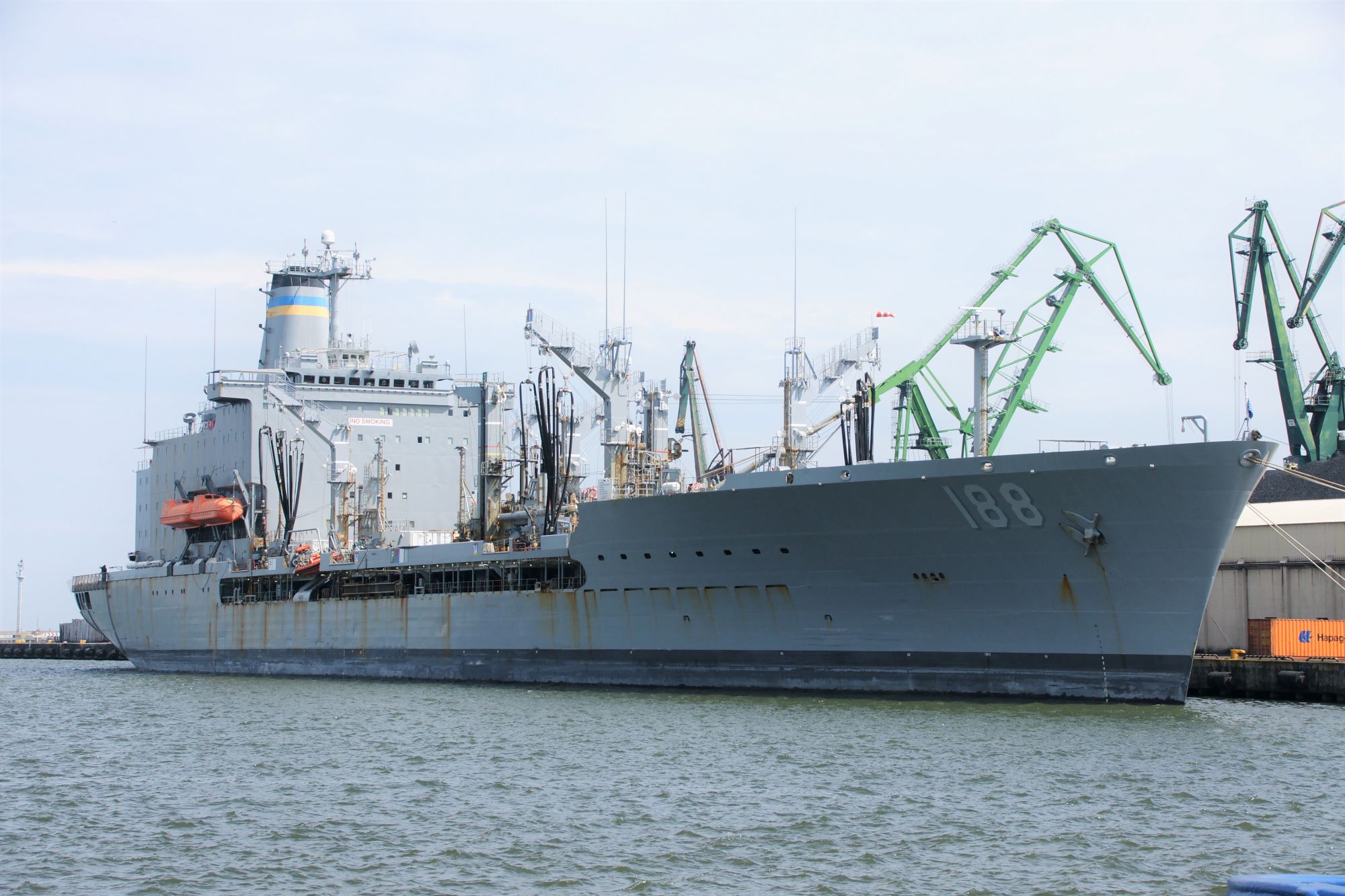 Amerykański zbiornikowiec USNS Joshua Humphreys w Gdyni [FOTO]