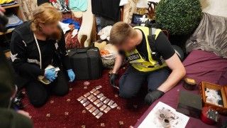 ukraina narkotyki gang policja